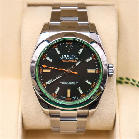 rolex milgauss james a|Rolex Milgauss price used.